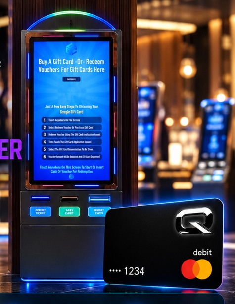 GSC self-service payout kiosk